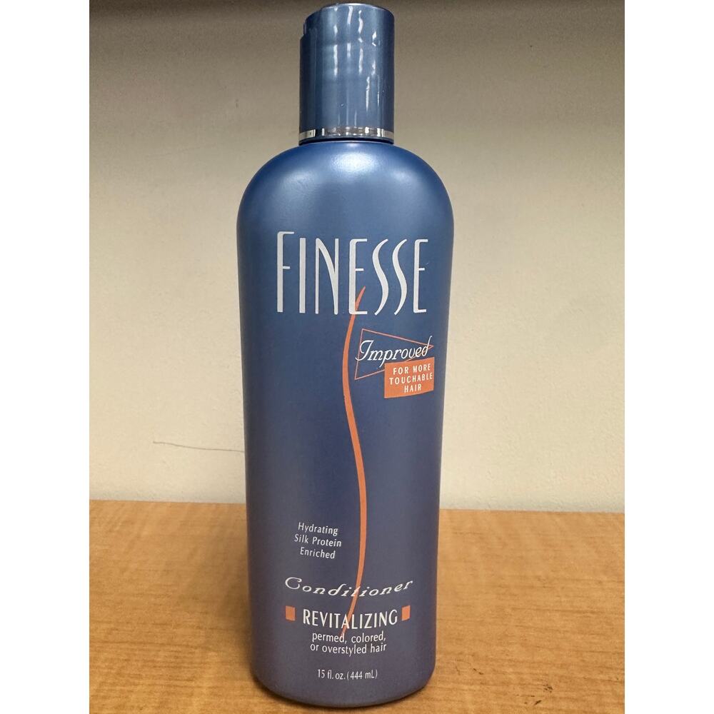 NOS VTG Finesse Conditioner Revitalizing for Permed, Colored Hair 15 oz